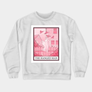 Hanged Man Cat Tarot Crewneck Sweatshirt